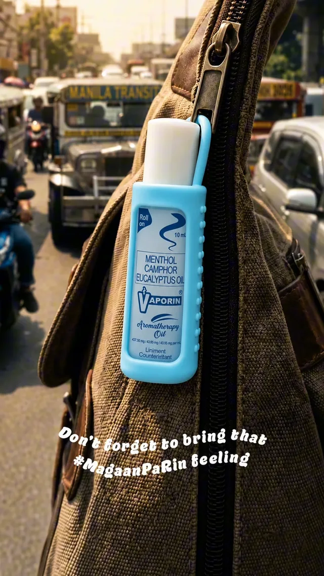 Ready for whatever the day brings? Bring along a little #MagaanPaRin feel with Menthol+Camphor+Eucalyptus Oil (Vaporin…