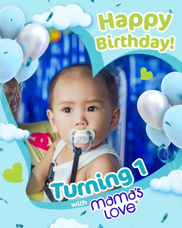 Celebrating our little birthday celebrants as they turn ONE with Mama’s Love! 🎉👶