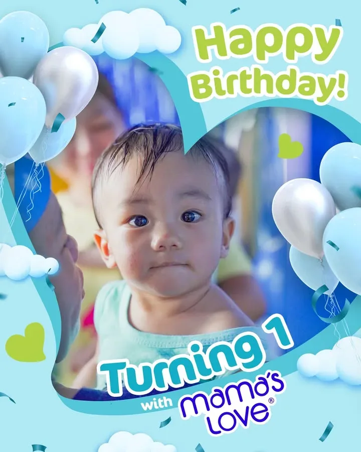 Celebrating our little birthday celebrants as they turn ONE with Mama’s Love! 🎉👶