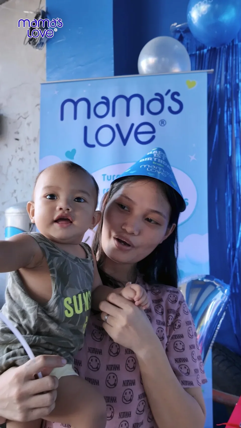 Turning 1 with Mama's Love in Basak, Mandaue City, Cebu💙🎂