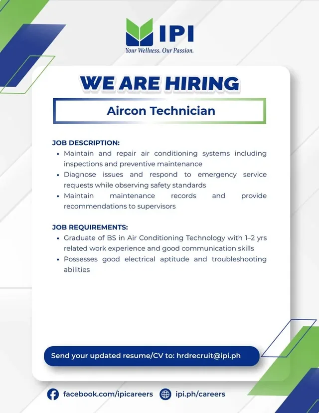 📢 WE ARE HIRING! 📢