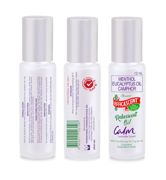 Efficascent Relaxscent Oil Calm product