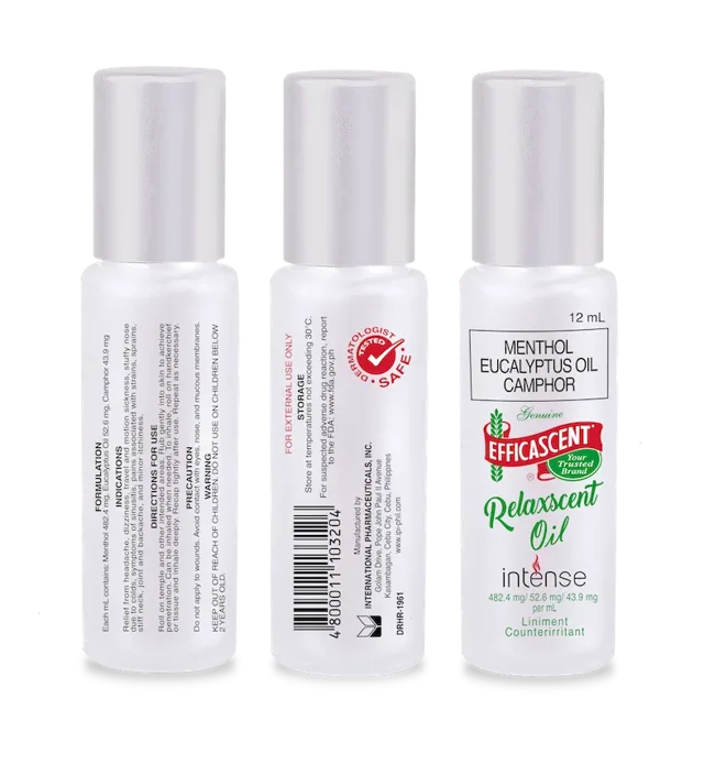 Efficascent Relaxscent Oil Intense product