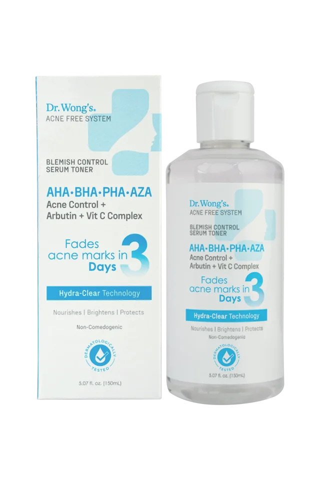 Dr. Wong’s Acne Free System Blemish Control Serum Toner product