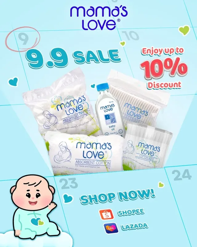 📅 Mark your calendars for the 9.9 Sale! 💙