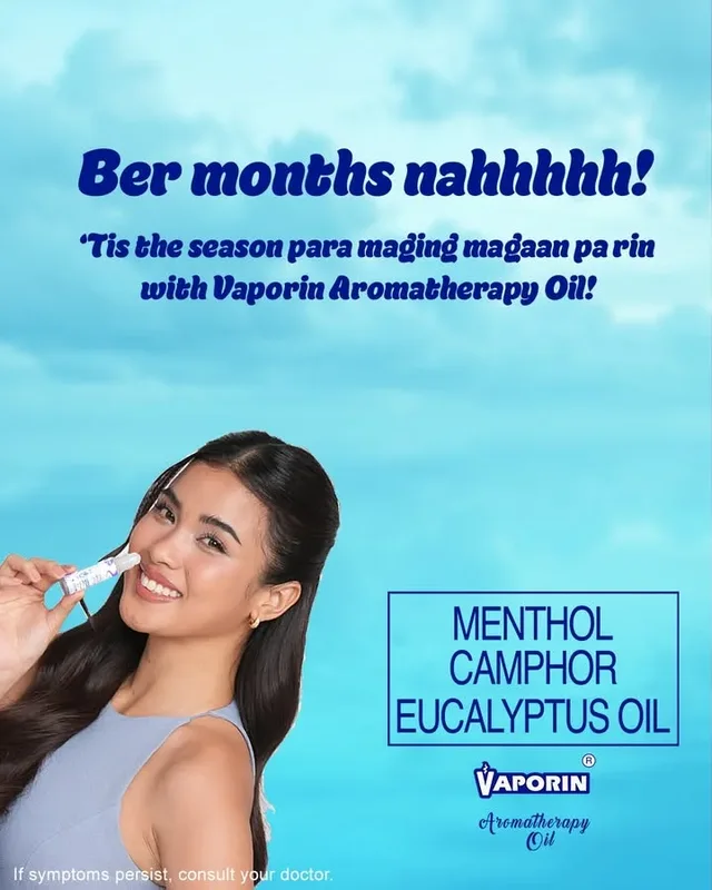 Have yourself a merry little breathe break~ Tarahhhhh maging feeling #MagaanPaRin this holiday season with Menthol+Camp…